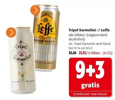 Tripel Karmeliet or Leffe