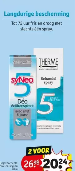 SyNeo & Therme Deo Antiperspirant