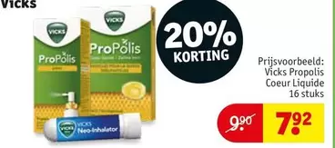 Vicks Propolis Coeur Liquide