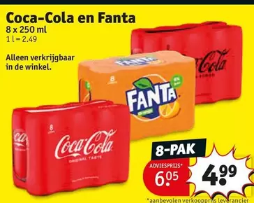 Coca Cola - Coca-Cola en Fanta