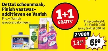 Dettol - schoonmaak, vaatwas-additieven en
