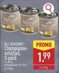 De - Champignon-schijfjes