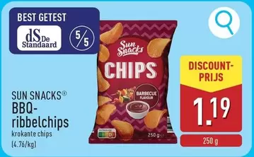 Bbq - BBQ-ribbelchips