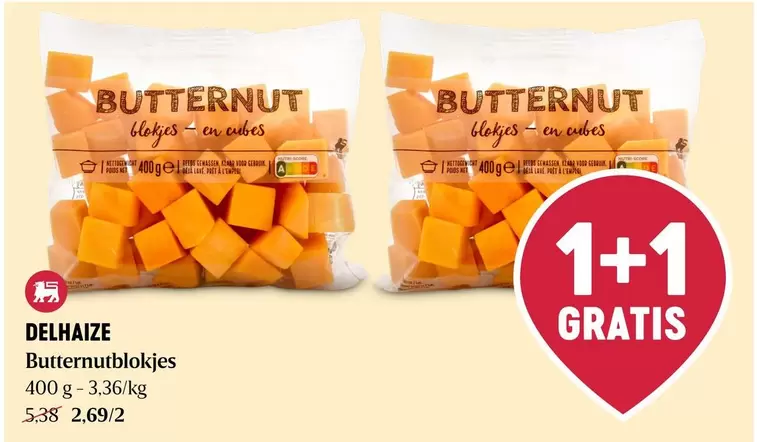 Butternut - blokjes