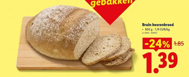 Bruin boerenbrood