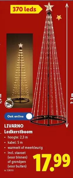 Ledkerstboom