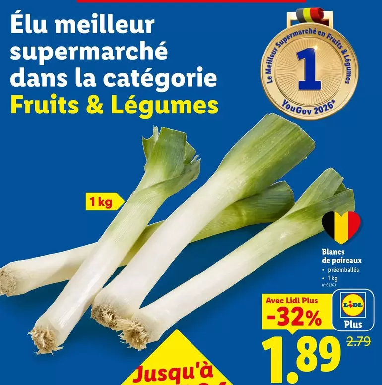 Supermar - Poireaux