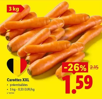 Carottes XXL