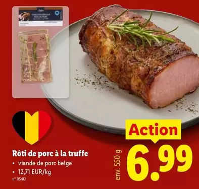 De - Rôti de porc à la truffe