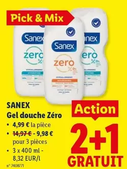 Mix - Gel douche Zéro