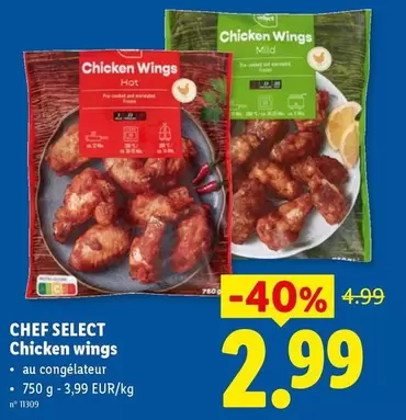 Hot - Chicken Wings