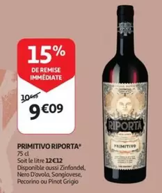 De - PRIMITIVO RIPORTA