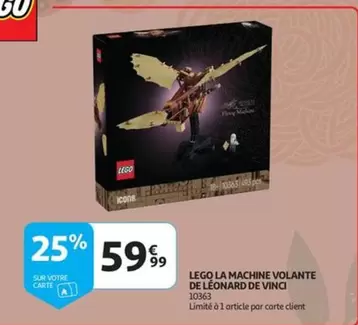 Lego - LA MACHINE VOLANTE DE LEONARD DE VINCI 10363