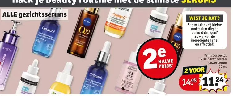 De - Gezichtsserums