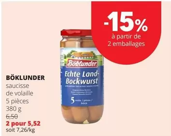 De - Bockwurst