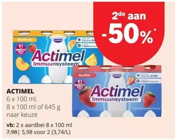 Actimel Immunosysteem