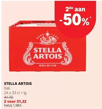 Stella Artois bak