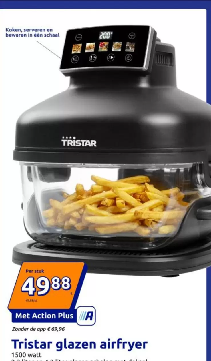 De - Glazen Airfryer