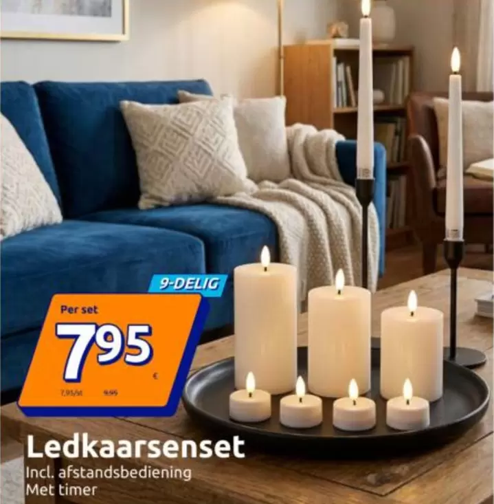 Ledkaarsen set