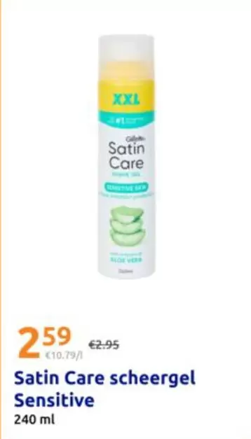 Satin Care scheergel Sensitive