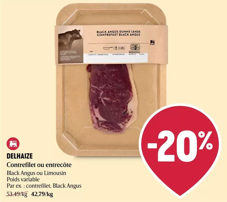 Black - Contrefilet ou entrecôte