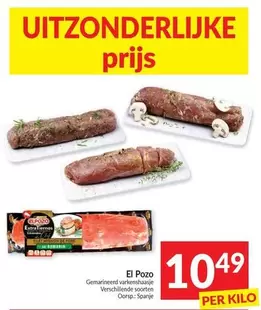 Gemaríneerd varkensham