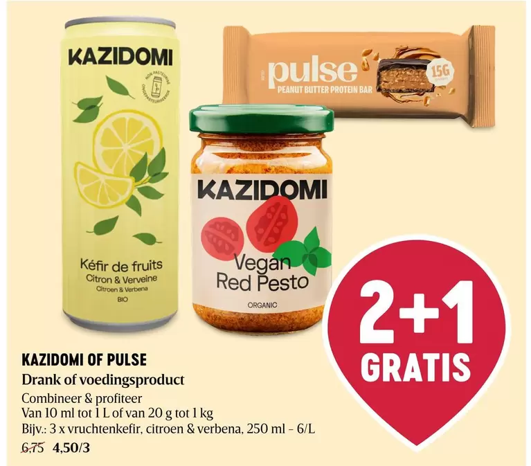 Bar - Kéfir de fruits Citron & Verveine