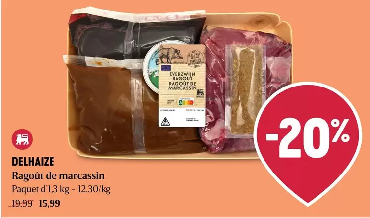 De - Ragout de marcassin