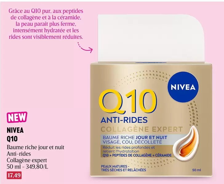 De - Q10 Anti-Rides Collagene Expert Baume Riche Jour Et Nuit