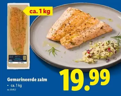 Gemarineerde zalm