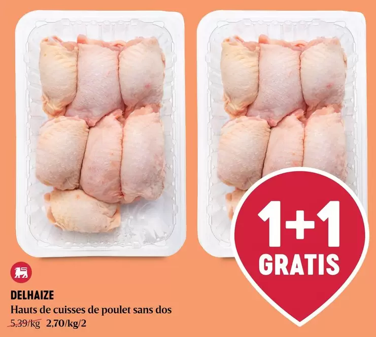 De - Hauts de cuisses de poulet sans dos