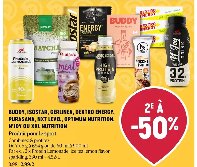After - Protein Lemonade, High Protein Shake, Pocket Protein