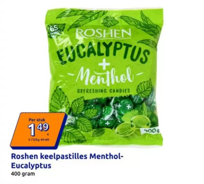 keelpastilles Menthol-Eucalyptus
