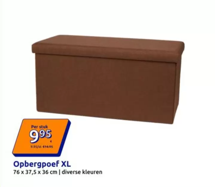 Opbergpoef XL