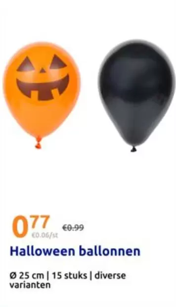 Halloween ballonnen