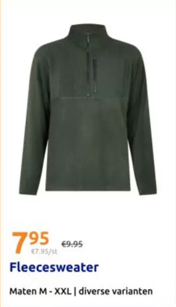Fleece sweater