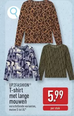 T-shirt met lange mouwen