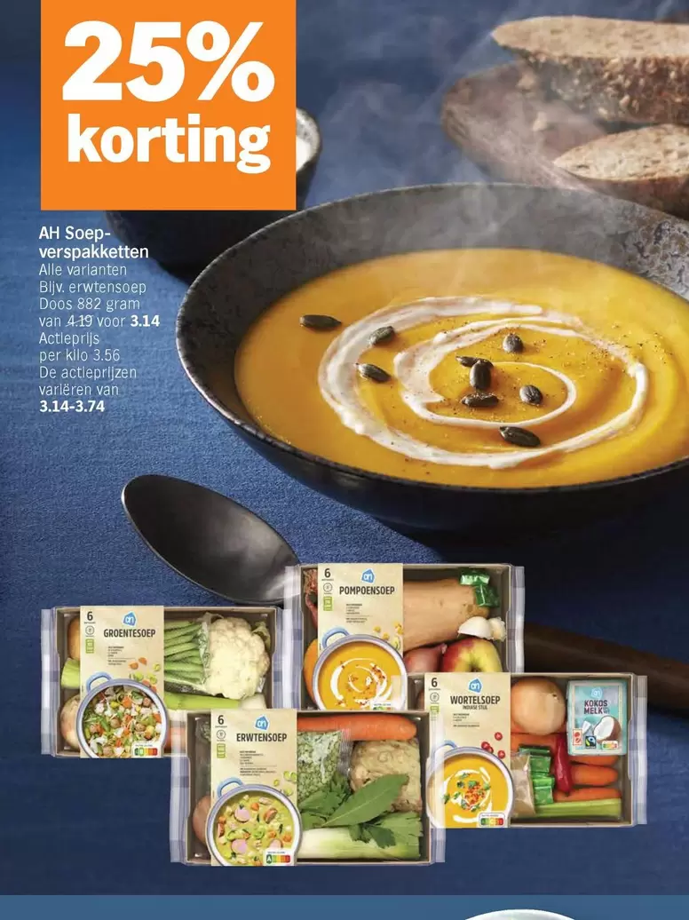 De - Soep verspakketten