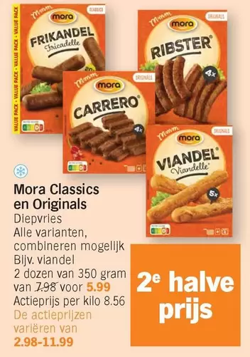 De - Frikandel, Ribster, Carrero, Viandel