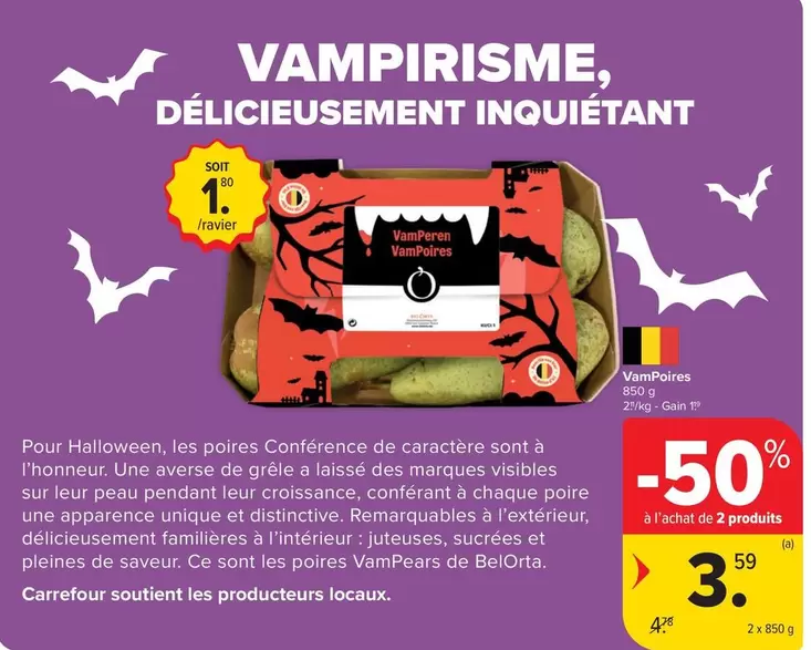 De - Vampirisme, délicieusement inquiétant