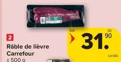 De - Râble de lièvre