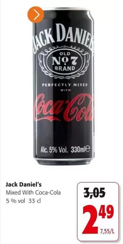 Jack Daniel'S - Mixed With Coca-Cola