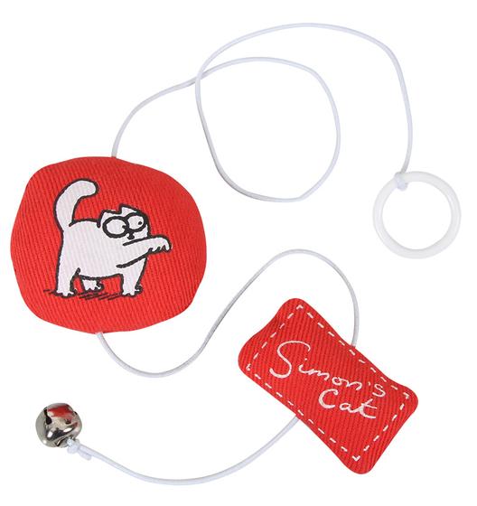 Speelgoed kat Simon | rund | zwart