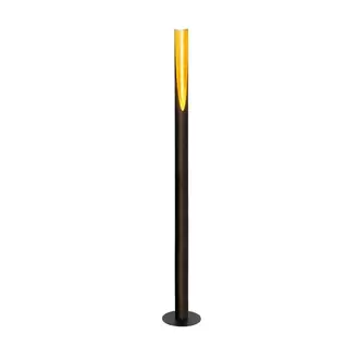 Lampadaire EGLO Barbotto noir GU10