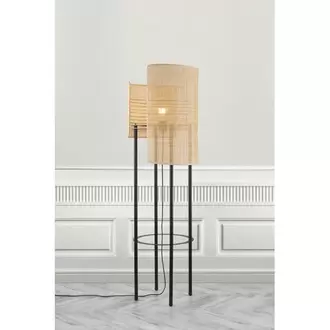 Lampadaire Nordlux Jaffna raffia Ø46cm E27