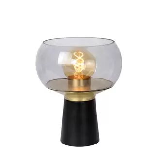 Lampe de table Lucide Farris noir ⌀24cm E28