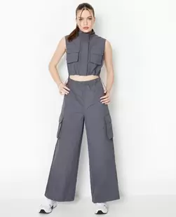 Combinaison sportswear avec ouverture taille