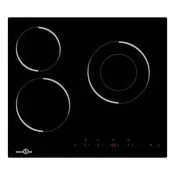 Table de cuisson vitrocéramique HIGH ONE VH 3 T 007C