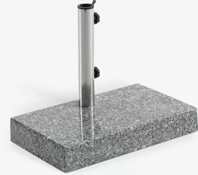 Pied de parasol balcon AMMERUD 25kg gris