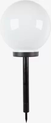 Lampe solaire SOL Ø25xH60cm blanc